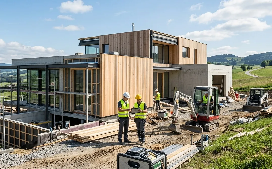 Construction moderne